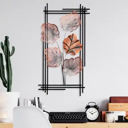 Reducere specială Tablou metalic Daiyu Multicolor 48x87x4 cm