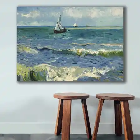 Ofertă exclusivă Tablou Evora Skyline Multicolor 70x100 cm