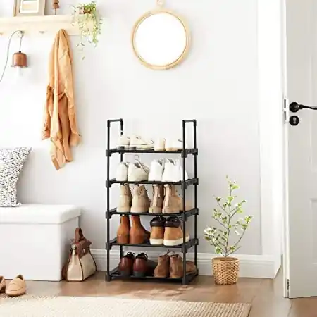 Noutate Pantofar, Songmics, Negru, 45x30x89 cm