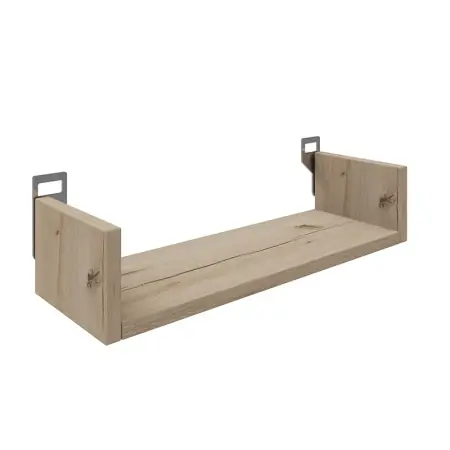 Livrare rapidă Raft de perete Derva, Pako World, Stejar, 45x15x10 cm