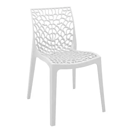 Retur gratuit Scaun Hush, Pako World, PP, Alb, 50x57x81 cm