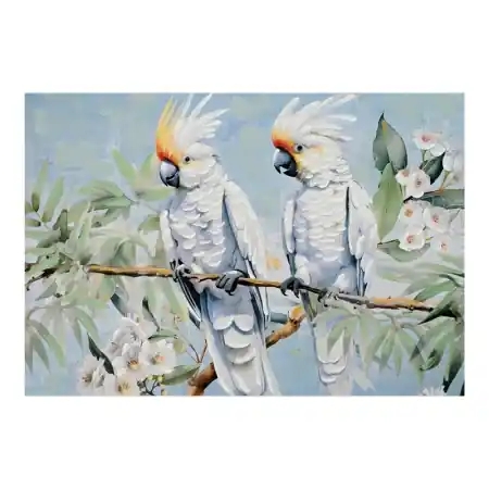 Cel mai vândut Tablou canvas Parote E, Pako World, 100x3x100 cm