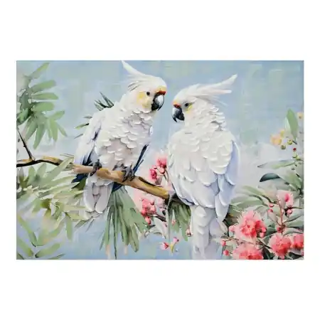 Premium Tablou canvas Parote, Pako World, 100x3x100 cm