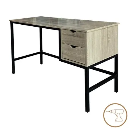 Birou de lucru Ramen Negru 120x48x76 cm Popular