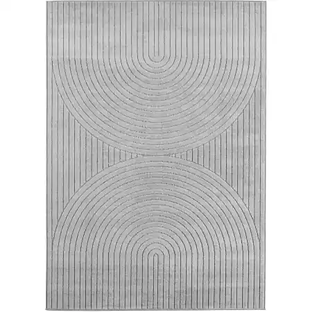 Covor Nova V1 Argintiu 120x170 cm Plată sigură