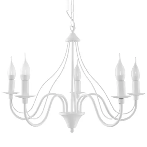 Ofertă Candelabru MINERWA 5 Alb