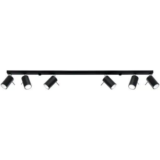 Lichidare de stoc Plafonieră RING 6L Negru