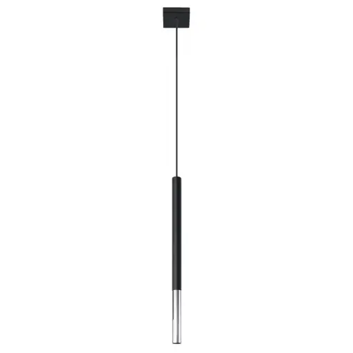 Chilipir Lampă suspendată MOZAICA 1 Negru Chrome