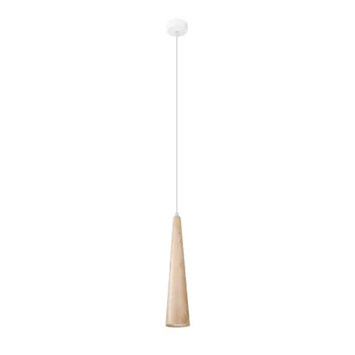 Ultima șansă Lampă suspendată SULA 1 Lemn natural