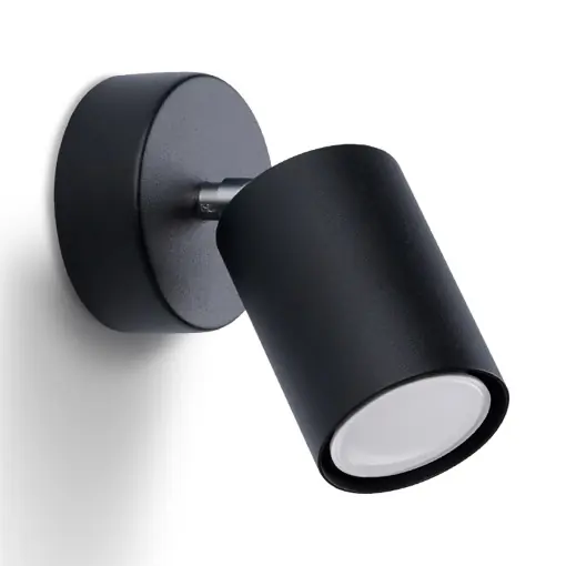 Expediere rapidă Lampă de perete LEMMI 1 Negru