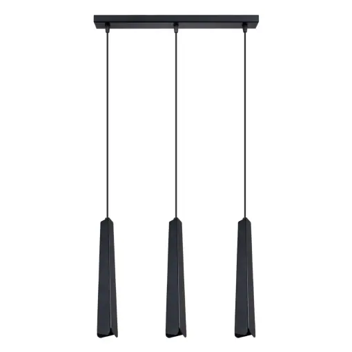 Lampă suspendată PRYSM 3L Negru Reducere extra