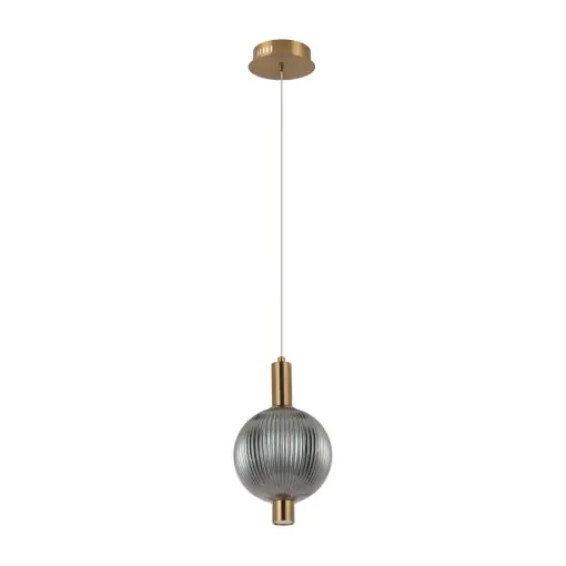 Pendul Lenti Negru Auriu x LED Vezi acum