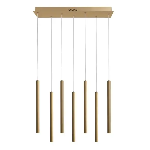 Lustra Valdes Auriu 7 x LED Preț mic