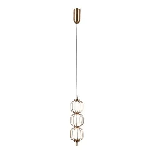 Pendul Pedro Auriu 3 x LED Vezi acum