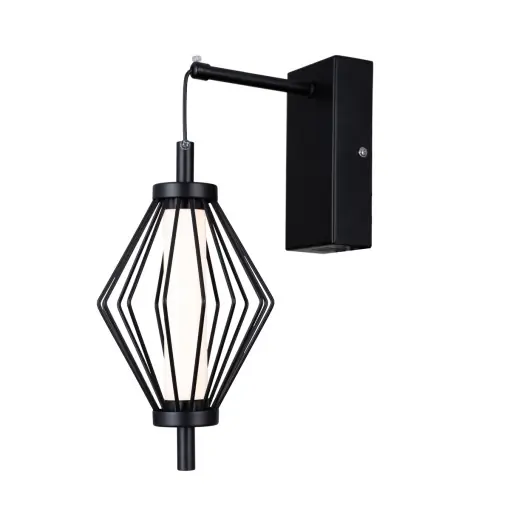 Aplica perete Sevil Negru chrom 1 x LED Ultima șansă