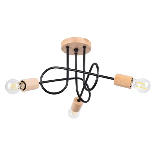 Expediere rapidă Candelabru EMBER 3 Negru