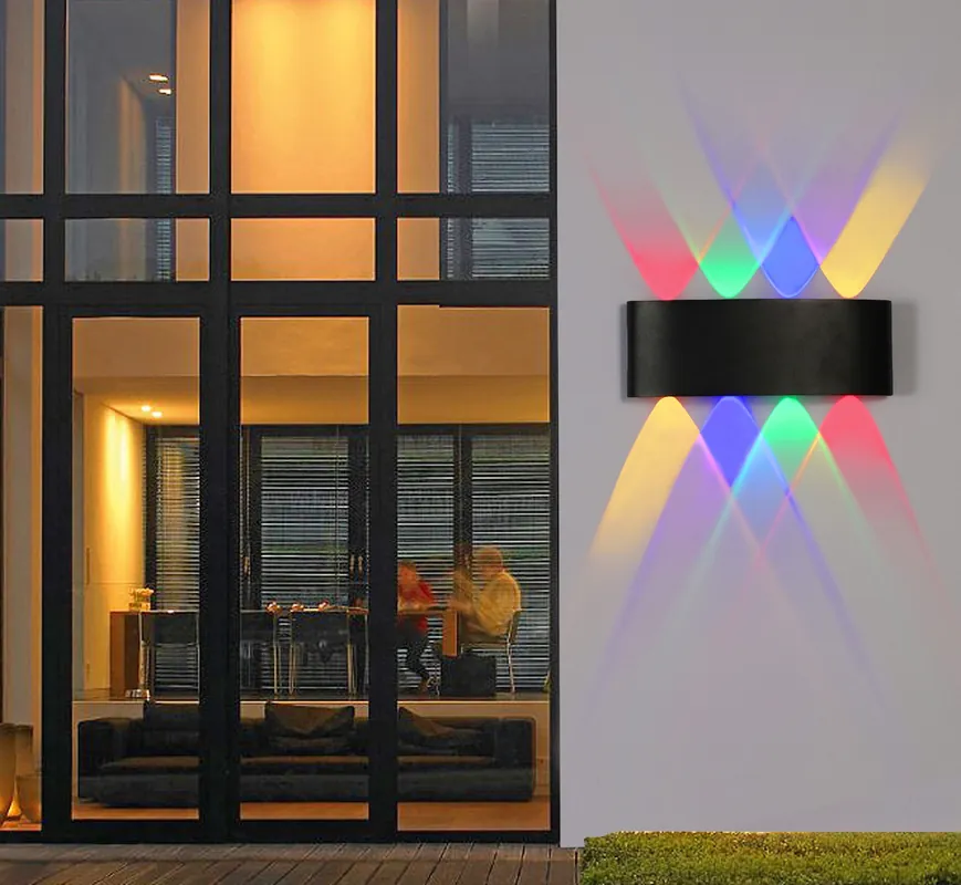 Aplica LED 8W Exterior RGB Noutate
