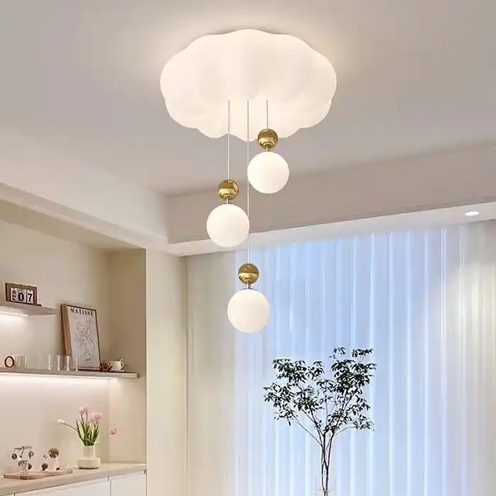 Lustra LED 100W Noris Globe 3 White, Telecomanda Cumpără online