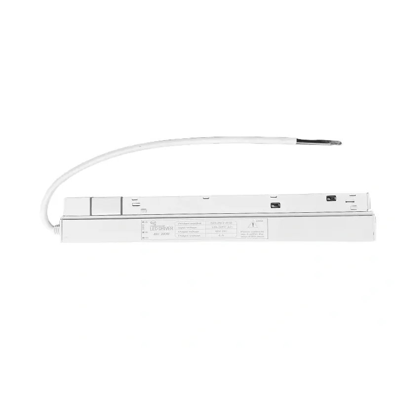 Transformator Alb 200W, Pentru Proiector Led Magnetic, 48V Promoție