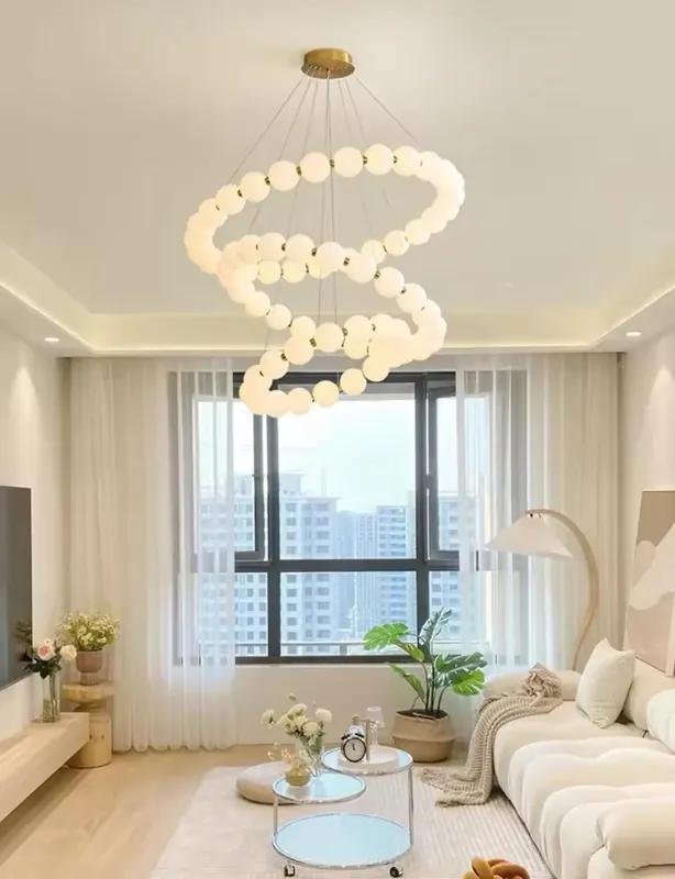 Ofertă Candelabru LED Pearls 80+60+40