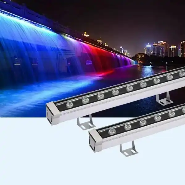 Livrare rapidă Proiector LED Liniar Building 24W RGB