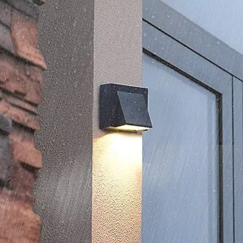 Aplica LED 5W Exterior One Side Black Ofertă de sezon
