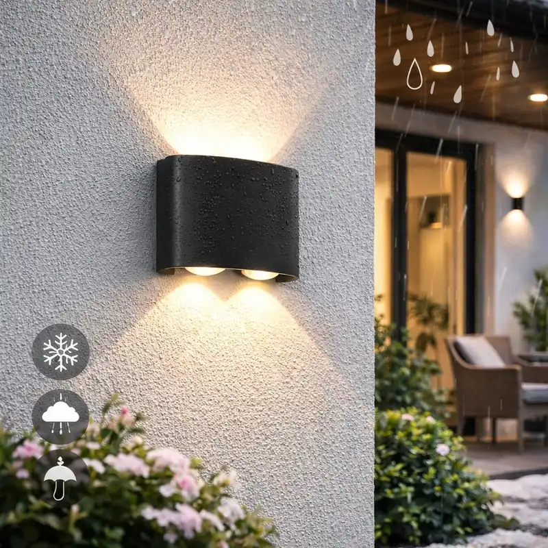 Cumpără online Aplica LED 4W Exterior Shadow Black