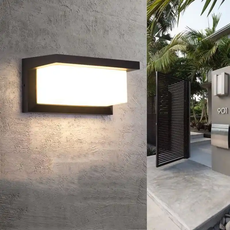 Cumpărături sigure Aplica LED 7W Exterior Edge Black