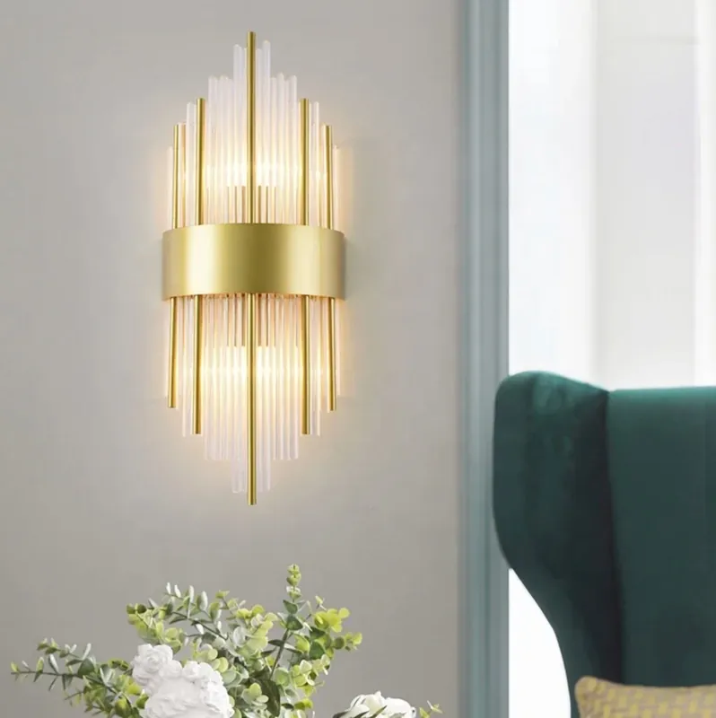 Aplica Perete Cristal Harmony Gold Mini (Auriu) Mai ieftin