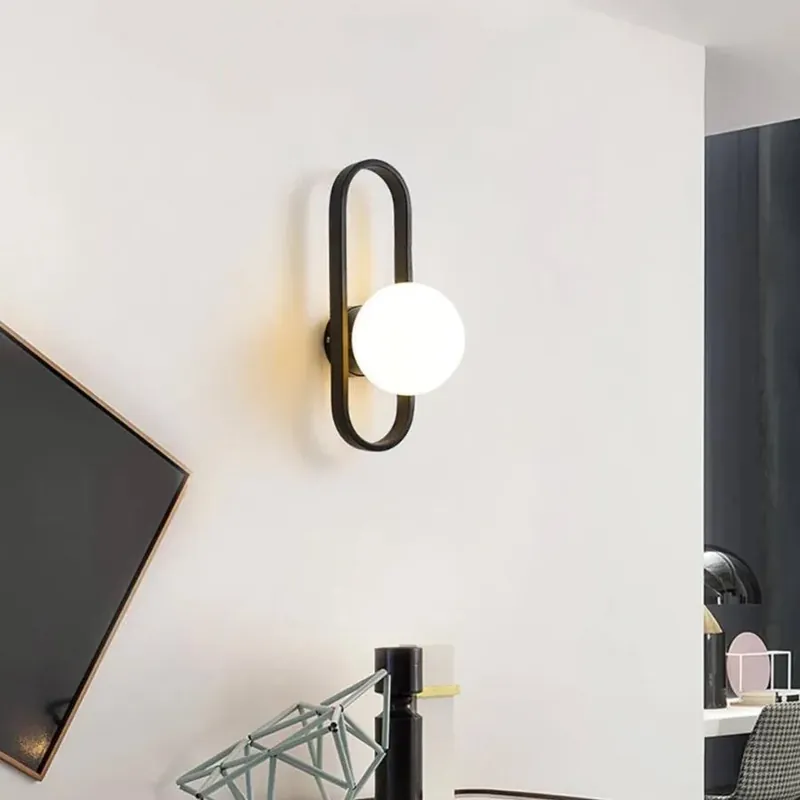 Preferatul clienților Aplica Juliet 1x E14 Alb Negru