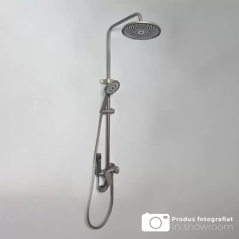 Ofertă Coloana Dus Inox Gri Inchis OD3902