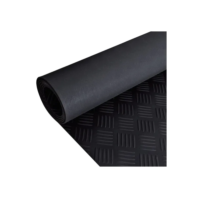 Promoție Covor antiderapant de cauciuc cu striații 2 x 1 m