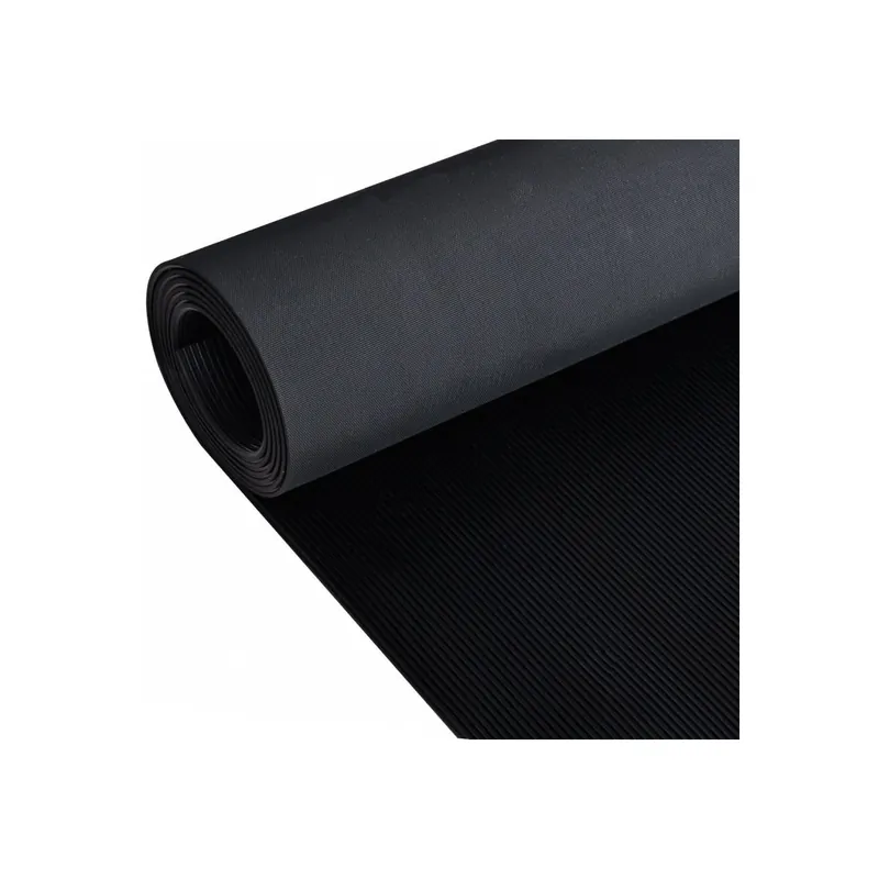 Covor antiderapant de cauciuc cu nervuri fine 5 x 1 m Noutate