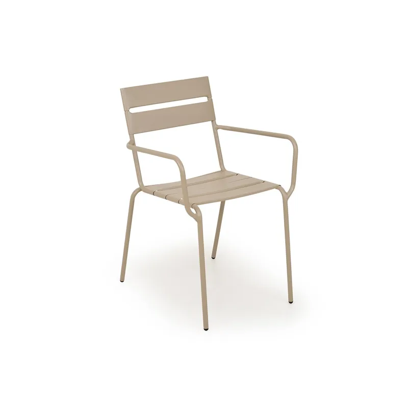 Scaun suprapozabil BALI 55x37.5x81 kaki Calitate înaltă