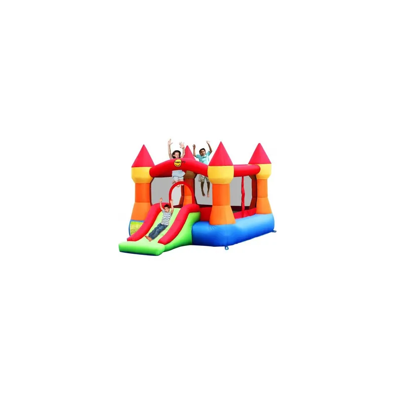 Spatiu de joaca gonflabil Castel cu tobogan, Happy Hop Nu rata
