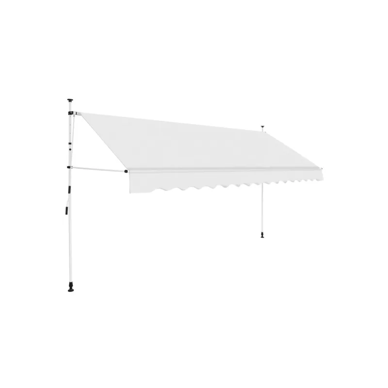 Premium Copertina retractabila, actionare manuala, 350 cm, crem