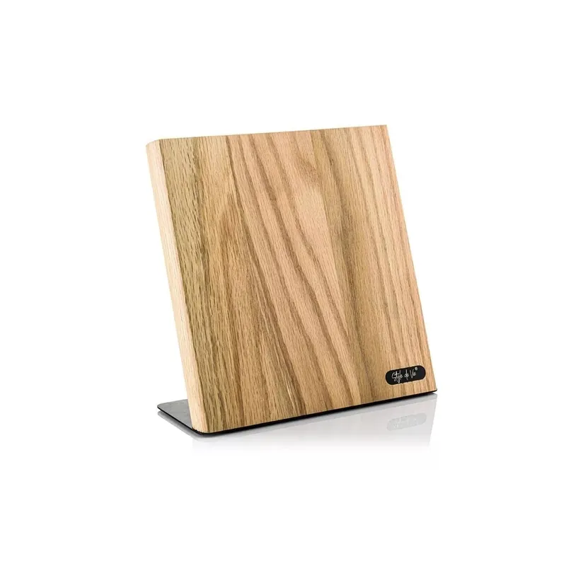 Suport magnetic pentru cutite din lemn de stejar Style de Vie MAGNSTANOAK Mai ieftin