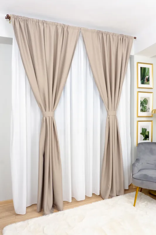 Draperie Blackout Coffee - BOTD002_PLC Plată sigură