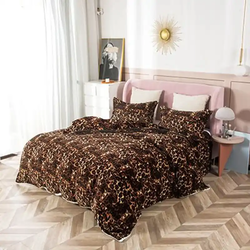 Calitate înaltă Lenjerie 4 Piese Cocolino - Leopard - CBO4M_S111